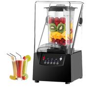 Blender Professionnel 2 L, 2200 W, Idéal Pour Les Smoothies. Insonorisé, Avec écran Tactile Intelligent, Broyeur à Glace Et Une Vitesse De 17 000 Tr/min