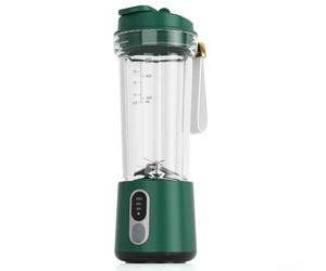 Blender Puissant Acier 3.5x3.5x11.2in Auto-Nettoyant Blender(5 to 5A Marine Green)