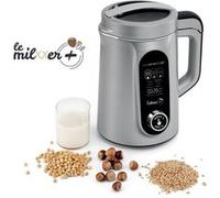 riviera&bar - Machine à Boissons Végétales (type “lait végétal” - amande, soja, avoine…) 1,3L Inox 1400W, 2 Programmes Chaud/Froid, Soupe, Smoothie, Compote, Maintien au Chaud, 2-6 Personnes, PPS650