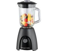 Russell Hobbs Mixeur Blender [Mixeur Smoothie] Blender (récipient en verre de 1,5L, 2 vitesses et fonction Pulse, sans BPA, lame en acier inoxydable, 850 W puissance max) Anthracite mat 27121-56