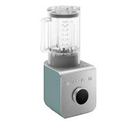 Smeg, Blender Haute Performance BLC02EGMEU, avec Pompe à Vide et Fonction Pulse, 5 Programmes Préréglés, 9 Niveaux de Vitesse, 2 Modes, Carafe Amovible, Puissance 1400W, Vert Émeraude
