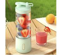Blender - Smoothie Maker - Smoothie Maker Portable To Go - Mini Blender sans fil Rechargeable - 500 ml - vert Étiquette