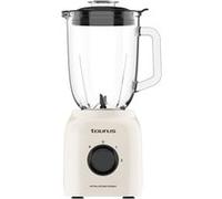 Taurus Blender Optima Vintage MAX 1500W – Bol 1,8 L verre, 21.500 tr/min, inox, 2 vitesses + Turbo