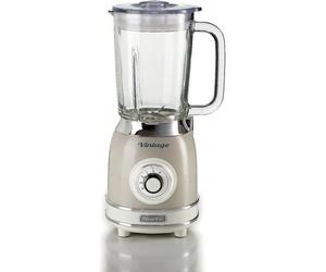 BLENDER VINTAGE GLASS 1000 WATTS 583 BEIGE ARIETE