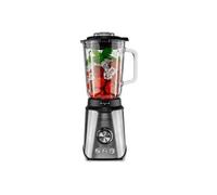 ZEEGMA Blender 1600 W batteur sur socle multifonctionnel, mixeur avec tasse de 1,7 l, trois modes de fonctionnement automatiques, contrôle de vitesse en douceur, 6 couteaux en acier inoxydable