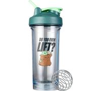 BlenderBottle Bouteille shaker Star Wars Pro Series parfaite pour les boissons protéinées et pré-entraînement, 800 ml, vous soulevez même ?