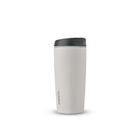 BlenderBottle Owala SmoothSip - Gobelet à café isotherme en acier inoxydable - Tasse à café glacé réutilisable, sans BPA, 560 ml, blanc (cloudscape)