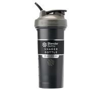 BlenderBottle Shaker Classic V2 parfaite pour les milkshakes protéinés et le pré-entraînement, 800 ml, gris/noir, noir ombré