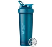 BlenderBottle - Shaker Classic V2 pour boissons protéinées et pré-entraînement, 910 ml, bleu océan