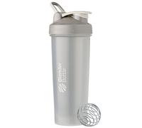 BlenderBottle - Shaker Classic V2 pour boissons protéinées et pré-entraînement, 910 ml, gris galet