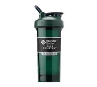 BlenderBottle Shaker Pro Series Bouteille parfaite pour les milkshakes protéinés et le pré-entraînement, 800 ml, vert