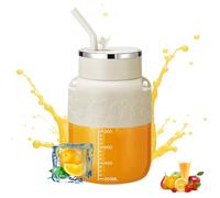 Blendgo 800 - Portable Blender, Portable Blender For Smoothies, With Straw And Crossbody Strap, Double-Click Quick Launch, For Smoothies, Shakes, Food Prep & Frozen Blending (Green)