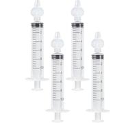 Blendura 4 Lot Seringue Nasale Bébé 10 ml, Bébé Irrigateur Nasal Sécurité Confort, Aspirateur Nasal Portable Réutilisable, Dispositif d'irrigation Nasale de Bébé