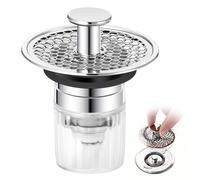 Blendura Bonde de Lavabo Pop-Up avec Filtre, pour Orifice de 32 à 42 mm