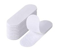 Blendura Scratch Autocollant Double Face, Blanc Bande Scratch Autocollant 10 Pièces 3 x 10cm Scratch Adhésive Noir Rubans Double Face pour Mur,Sol,Métal,Plastique,Ménage,Bricolage