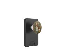 Blenheim Cavalier King Charles Spaniel Vintage Floral PopSockets PopWallet pour MagSafe