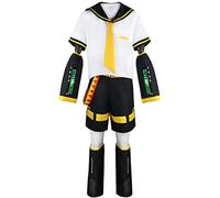 Bleoavre Vocaloid02 Costume d'Halloween Kagamine Rin pour cosplay (homme, taille M)