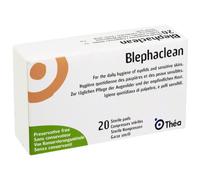 Blephaclean Hygiène Paupières 20 Compresses Stériles