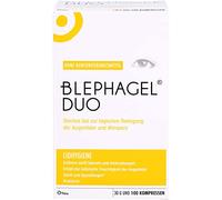 BLEPHAGEL DUO steriles Reinigungsgel zur Lidhygiene, 1 pc Paquet combiné