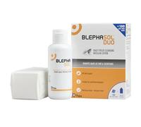 Blephasol Duo Lotion + Reinigungspads zur Lidhygiene, 1 St. Kombipackung