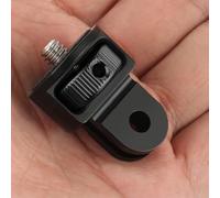 BlesConi Adaptateur de montage compact 1/4-20 pour Insta360 et Hero 13/12, en alliage d'aluminium durable pour une rotation à 360 degrés