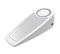 BlesConi Alarme d'arrêt de porte, alarme de sécurité 130 dB avec base en caoutchouc antidérapant, cale de porte de voyage portable pour maison, hôtel, dortoir