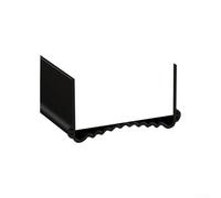 BlesConi Bande d'étanchéité réglable pour bas de porte, en PVC pour interstices, isolation phonique et coupe-vent, 100 cm de longueur, convient aux portes de 5,5 à 8 cm