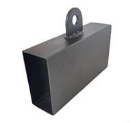 BlesConi Bloc de fer robuste pour la force, exercice des doigts pour l'escalade, la gymnastique, équipement d'entraînement portable à domicile (4 x 8 cm)