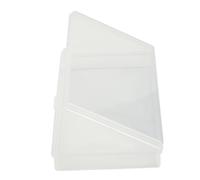 BlesConi Boîte à outils transparente en plastique multi-compartiments pour la maison et le jardin (17,5 x 10,6 x 2,5 cm)