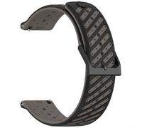 BlesConi Bracelet de rechange en silicone pour Suunto Race 2, 9 Peak, 5 Peak, 22 mm Secure Fit Sport Band (gris)