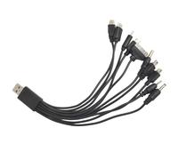 BlesConi Câble de charge USB multifonction 10 en 1 pour Nokia, Samsung, Sony, Motorola