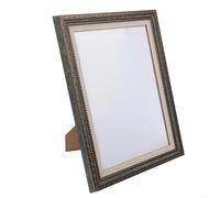 BlesConi Cadre photo A4 élégant style rétro pour décoration murale et table pour la maison et le bureau, vert (vert)