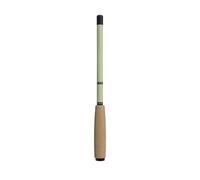BlesConi Canne à Pêche Télescopique Portable 28T Fibre de Carbone pour Ultra Léger Stream Pole Multi-Section Design Vert