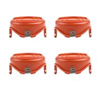 BlesConi Capuchon de Bobine pour Débroussailleuse BLACK DECKER Pour GL9035 GL8033 GL7035 Coupe-Herbe à Levier Pièce de Rechange 90583594 (4 pièces)