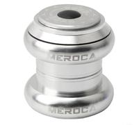 BlesConi Casque de vélo de 34 à 34 mm, gobelet de direction sans filetage intégré de 2,8 cm avec roulements à double étanchéité pour vélo de route, alliage (argent)