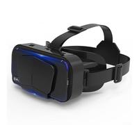 BlesConi Casque VR pour téléphone avec contrôleur compatible avec les smartphones de 4 à 7 pouces, champ de vision 110°, lentilles anti-lumière bleue, design léger (G10+B03)