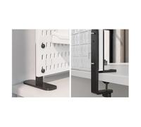 BlesConi Clips de fixation pour panneau perforé - Type vertical ou attelle - Pas de perçage nécessaire (A2)