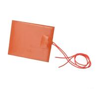 BlesConi Coussin chauffant en silicone flexible pour imprimante 3D 12 V 20 W, 80 x 100 mm