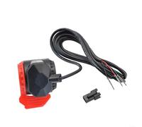 BlesConi EBike Contrôleur d'accélérateur gauche et droit ABS ignifuge antidérapant pour trottinette électrique Noir (main gauche)