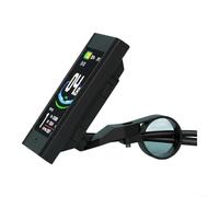 BlesConi Écran d'ordinateur de cyclisme couleur pour contrôleurs de vélo électrique KT, prise en charge de tension de 24 V à 48 V, lecteur de code d'erreur, vue claire de la lumière du soleil