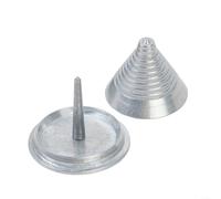 BlesConi Équilibreur de précision pour tondeuse à gazon, outil d'affûtage en métal robuste avec poignée de 25 mm pour un équilibre de coupe optimal (D)