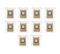 BlesConi Eufy Lot de 10 sacs à poussière pour Anker C28 E25 E28, haute filtration 3 L, non tissé