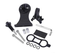 BlesConi Extension de potence de support d'ordinateur en fibre de carbone pour Garmin pour support de vélo Bryton Cyclisme GPS Accessoire léger carbone 3K 150 g (pour Wahoo)