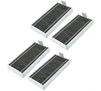 BlesConi Filtres de rechange HEPA pour aspirateur Yedi S16 Plus pour ECOVACS X9 PRO X11 Pro T80S Robot aspirateur piège la poussière pour squames d'animaux (4 pièces)