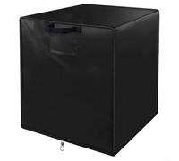 BlesConi Housse de chariot de préparation d'extérieur en tissu Oxford 420D robuste pour table de cuisine mobile, avec cordon réglable (140 x 61 x 81 cm)