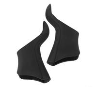 BlesConi Housse de poignée de frein en silicone souple pour Sora ST-2400/3500/4500, capot de levier de vitesse antidérapant pour une conduite confortable (noir)