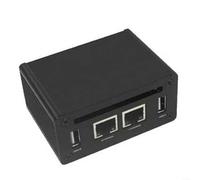 BlesConi Hub USB et station d'accueil Ethernet pour Raspberry Pi Zero 2W - Carte d'extension double réseau avec 2 ports USB 2.0 et design éjecteur à ressort (B)