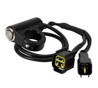 BlesConi Interrupteur de phare de guidon de 22 mm pour vélo électrique Talaria Sting R MX4, étanche, bouton d'arrêt marche/arrêt pour aluminium 6061 durable et polypropylène