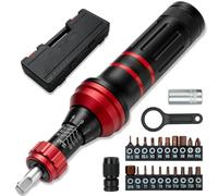 BlesConi Jeu de 24 tournevis dynamométriques 10-203,2 cm avec porte-embout 6,35 mm pour embouts Torx hexagonaux (1-6 Nm)