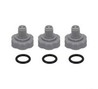 BlesConi Kit d'assemblage d'étanchéité pour pompe de piscine Intex, 25004, ensemble de joints toriques de soupape de libération d'air, pour système de filtre de 2 500 GPH (3 ensembles)